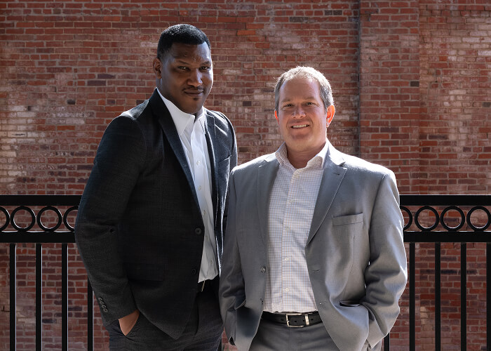 Warren Duncan (left), VP of enSYNC, and Chadd Arthur (right), President of enSYNC.