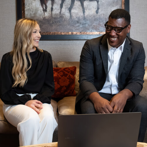 enSYNC team collaborating in a meeting
