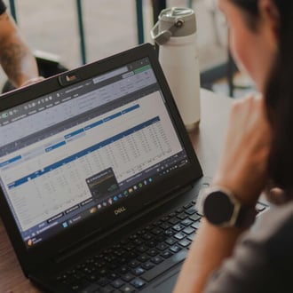 Data migration screen with fields and records