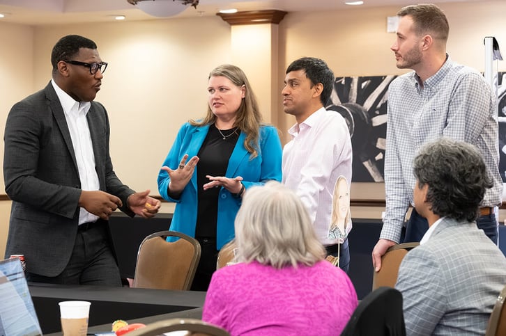 enSYNC team members collaborating together