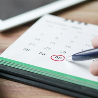 Finance professional organizing month-end close tasks