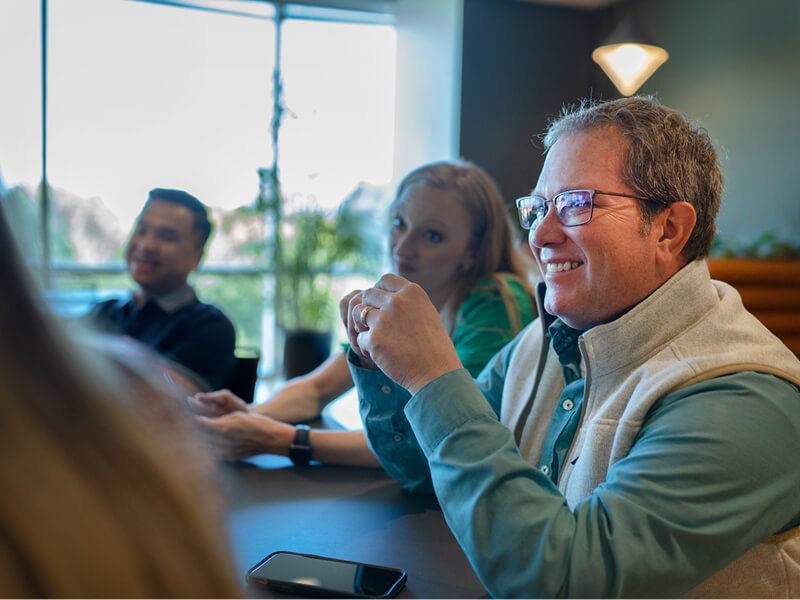 enSYNC team members collaborating together